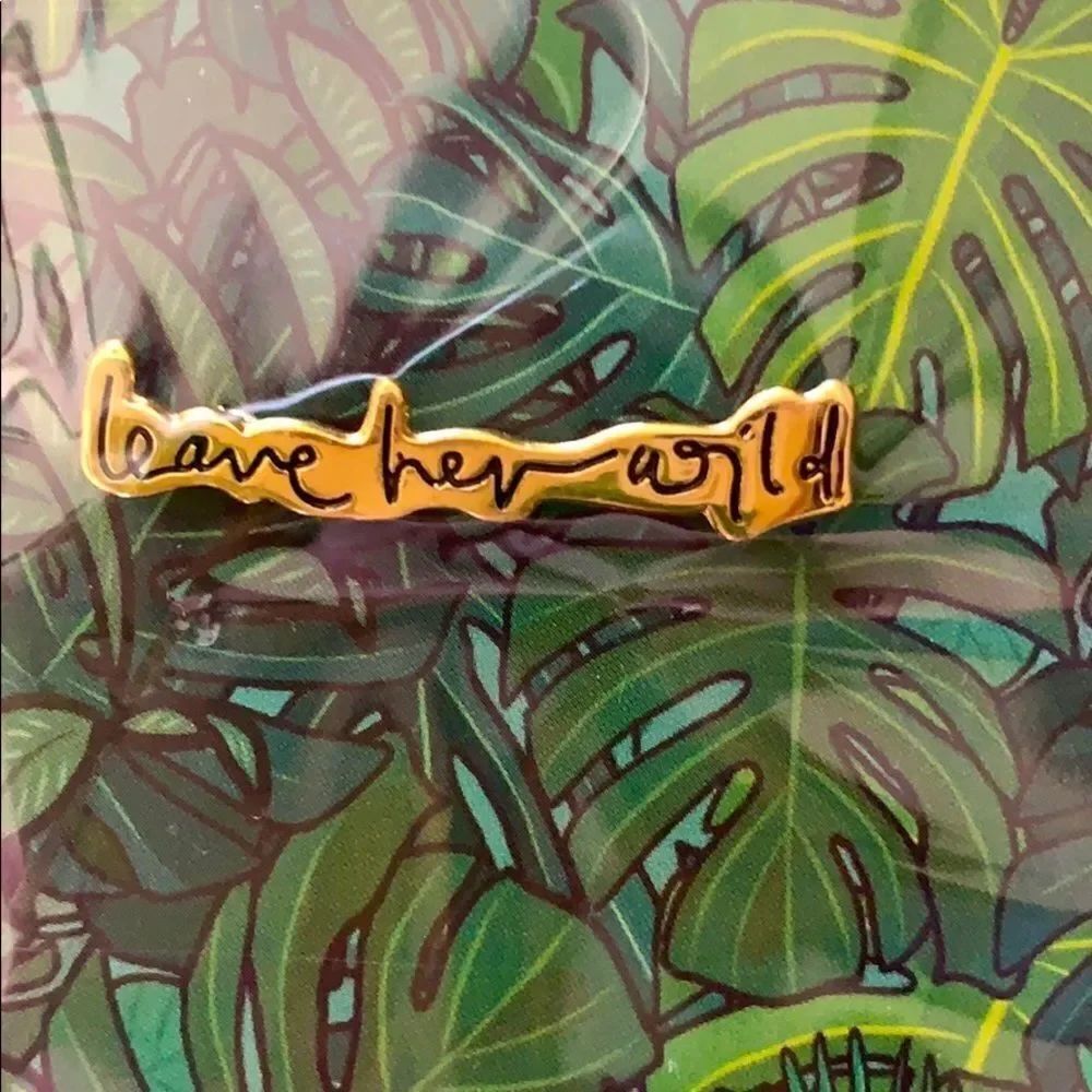 Leave Her Wild Pin